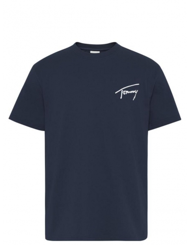 T-shirt Tommy Jeans Ref 55722 C87 Marine