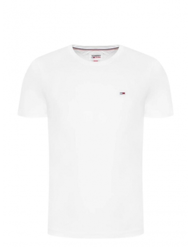 T-shirt Tommy Jeans Ref 55517 blanc