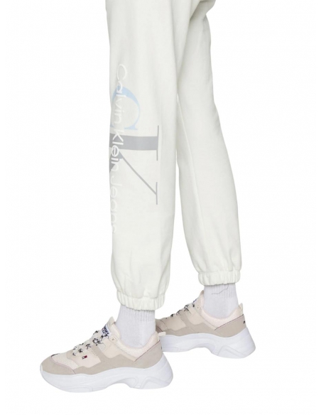 Pantalon de jogging femme Calvin Klein Jeans travertine - Pallas Cuir