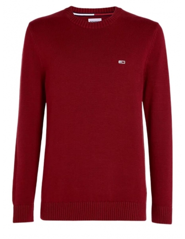 Pull Tommy Jeans homme Ref 61490 Rouge