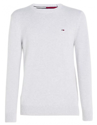 Pull Tommy Jeans homme Ref 61493 Gris