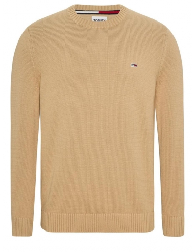 Pull Tommy Jeans homme Ref 61492 Beige