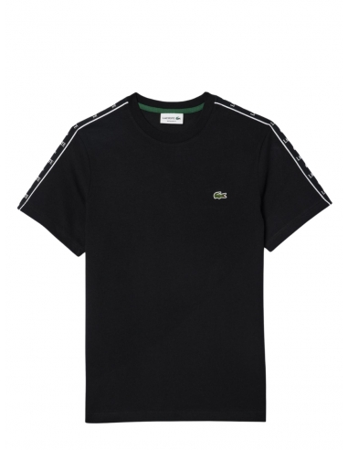 T shirt Lacoste homme Ref 62576 031 Noir