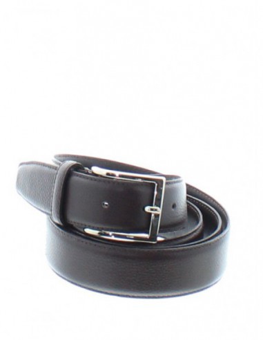 Ceinture cuir veau ref_col34349-marron-70