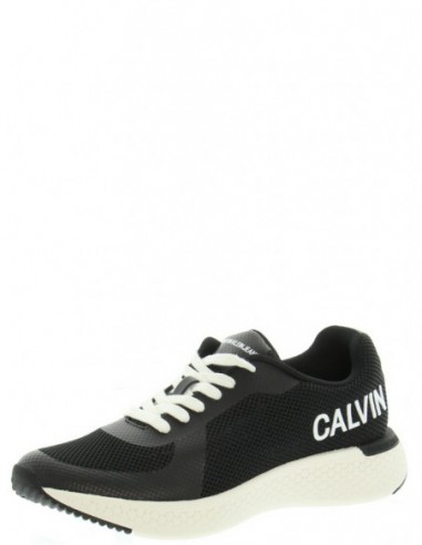 Baskets Homme Calvin Klein Ref_jim45923 Noir