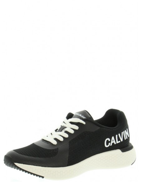 Baskets Homme Calvin Klein Ref_jim45923 Noir