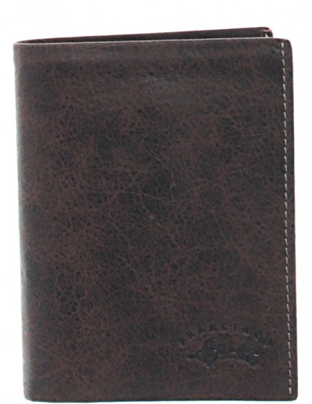Portefeuille Francinel en cuir ref_lhc32380-marron