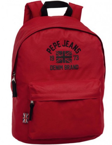 Sac à dos scolaire Pepe Jeans ref_ser37522-rouge