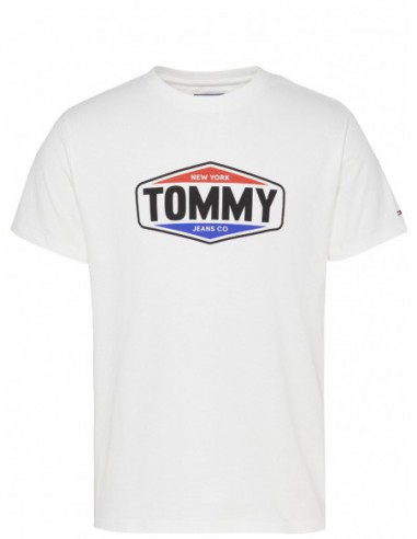 Tee-shirt Tommy Jeans ref_50090 Blanc