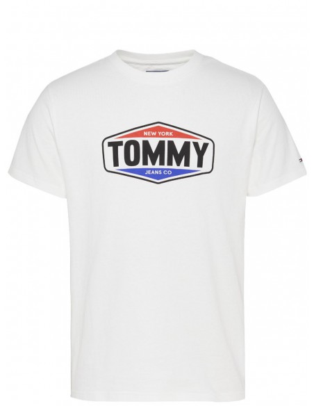 Tee-shirt Tommy Jeans ref_50090 Blanc